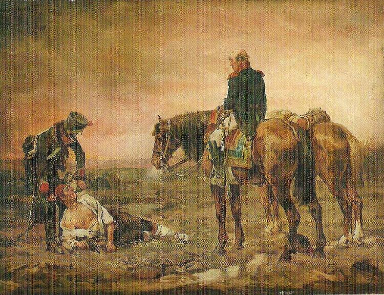 Jean-Louis-Ernest Meissonier Relief after the Battle France oil painting art